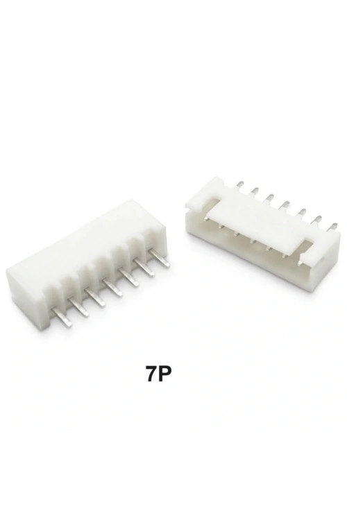 7 Pin JST-XHB 2.54 Düz Tunik Konnektör Erkek