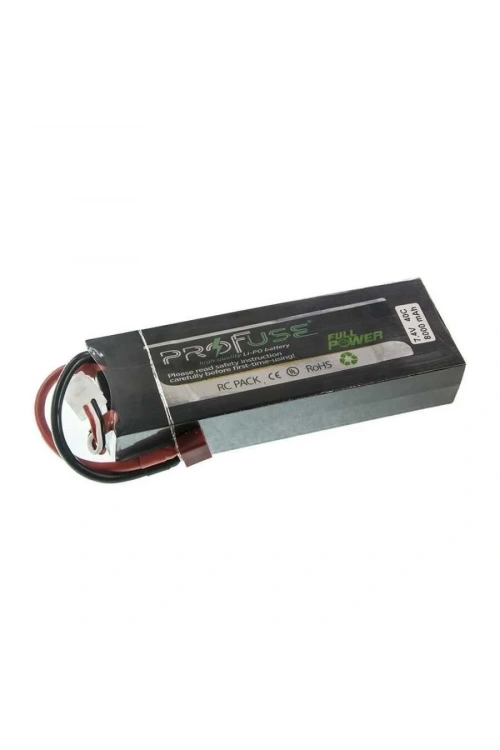 7,4V Lipo Batarya 8000mAh 40C - 2S Kutulu Lipo Pil