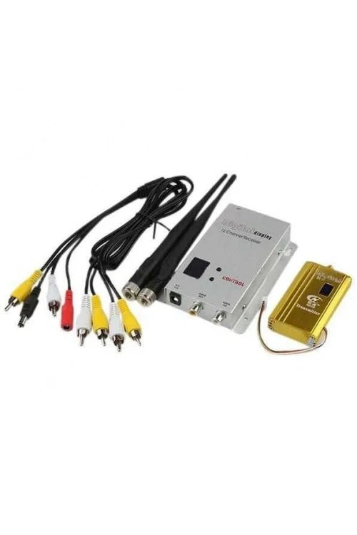 8 Kanal FPV Kablosuz Görüntü Aktarıcı Set 1.2 Ghz 1500 mW