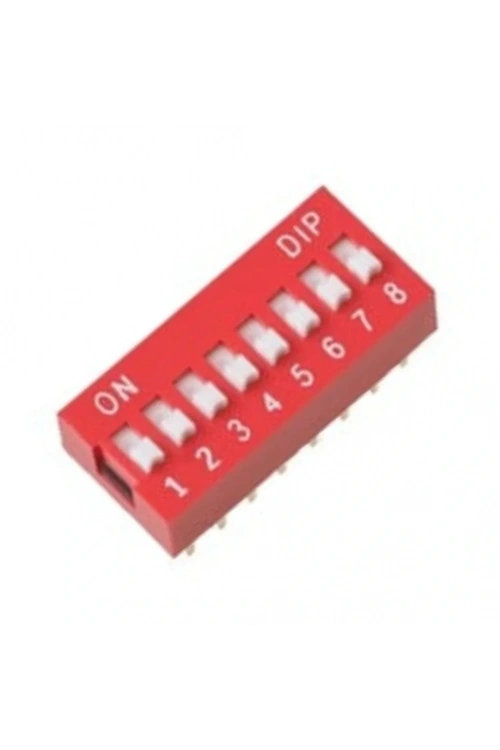 8li DIP Switch (Piyano Tip)