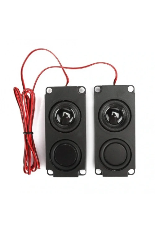 8 Ohm 5W Hoparlör 2li Takım