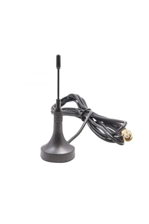 80mm GSM Kablolu Anten - 2m Kablolu