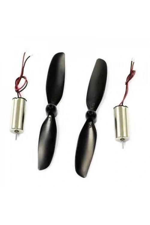 820 Çekirdeksiz DC Motor (2 Adet + 2 Pervane) (Mini Drone Motoru)