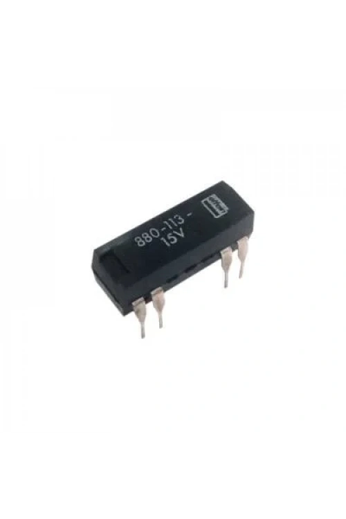880-113-15V Reed Röle Tek Kontak N/O 15VDC 0.5A
