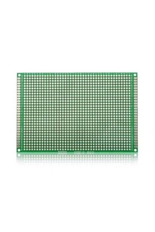 8x12cm Epoxy Tek Taraflı Delikli Plaket