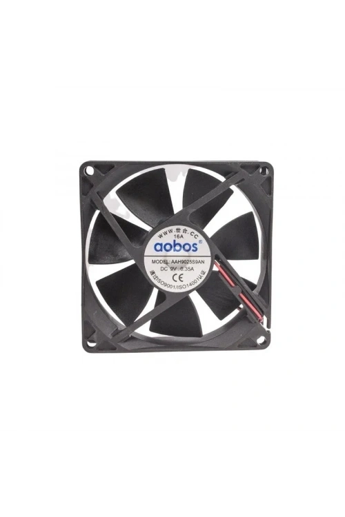 90x90x25mm 9V 0.35A Fan 2 Kablolu