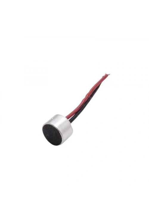 9.5x7mm Kablolu Elektret Kapasitif Mikrofon Kapsülü