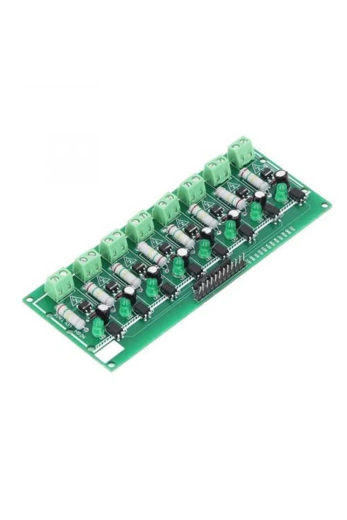 AC 220V 8 Kanal Optokuplör İzolasyon Modülü