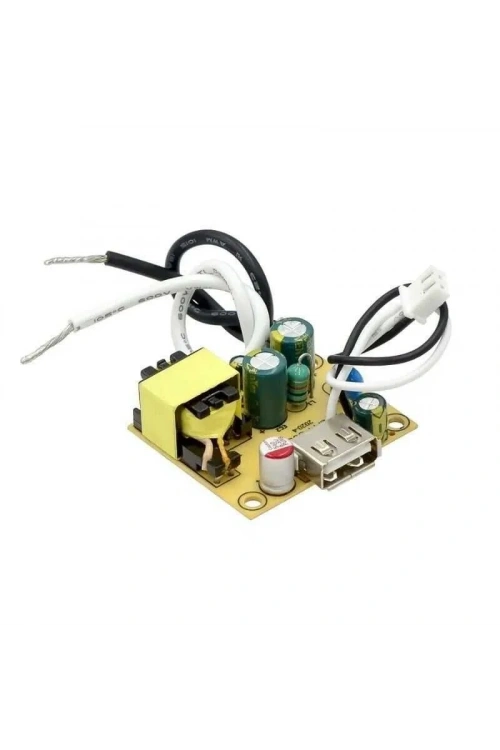 AC 220V - DC 5V 2A USB Voltaj Dönüştürücü