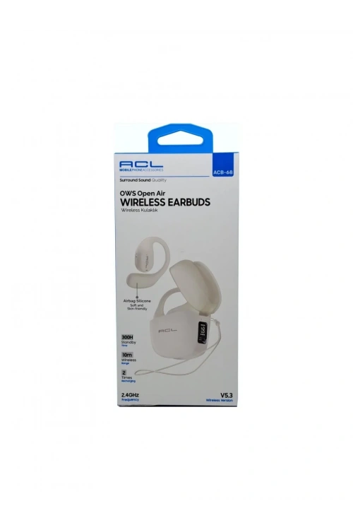 ACB-68 V5.3 Dijital Göstergeli Wireless Kulak İçi Bluetooth Kulaklık