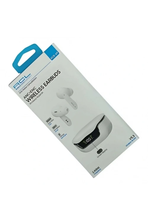 ACB-69 V5.3 LCD Ekranlı Wireless Kulak İçi Bluetooth Kulaklık