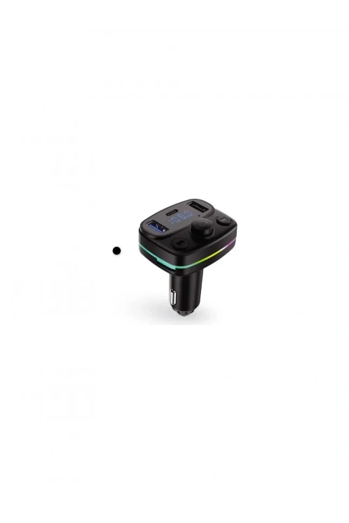 ACL AFT-10 Wireless 1A 2xUSB TF Kartlı Type-C RGB Işıklı FM Transmitter