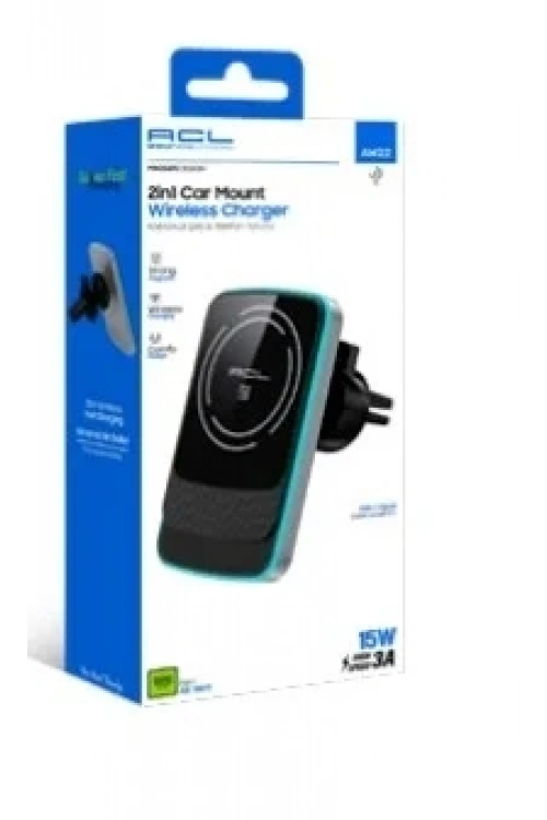 ACL AW22 2in1 15W 3A MagSafe Wireless Kablosuz Şarjlı ve Telefon Tutucu