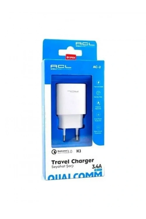 ACL H3 3.4A 18Watt Q.C 3.0 Şarj Başlığı