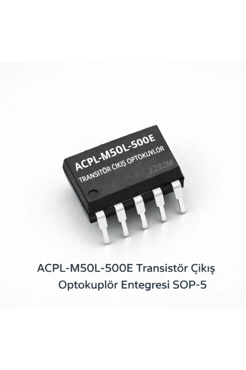 ACPL-M50L-500E Transistör Çıkış Optokuplör Entegresi Sop-5