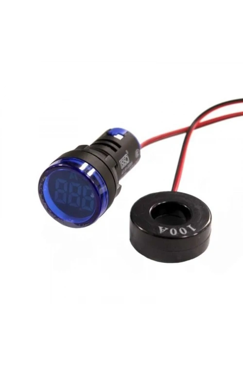 AD136-22DSA-M 100A Ampermetre - Mavi