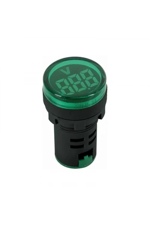 AD136-22DSV-Y 24-450V AC Voltmetre - Yeşil