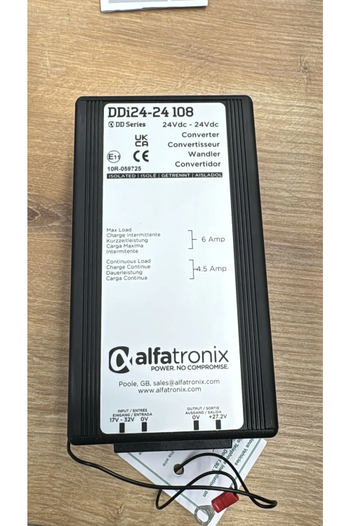 Alfatronix DDI 24-24 108W 4.5A DC-DC Dönüştürücü 24V’den 24V’ye