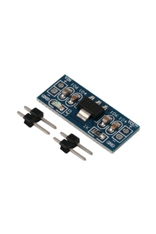 AMS1117 5V Voltaj Düşürücü Güç Kaynağı Modülü