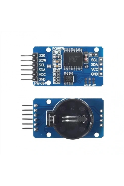Arduino DS3231 Hassas RTC ve 24C32 Hafıza Modülü