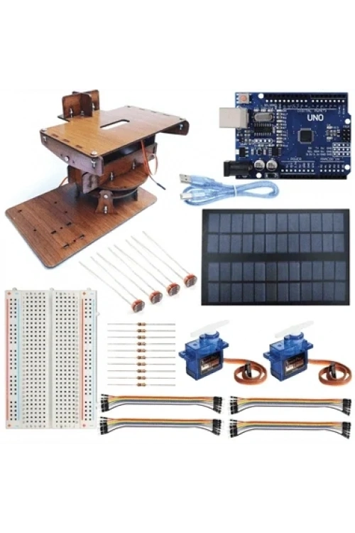 Arduino Güneş Takip Projesi Combo Set - DIY (Demonte)