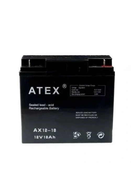 Atex 12V 18Ah Akü