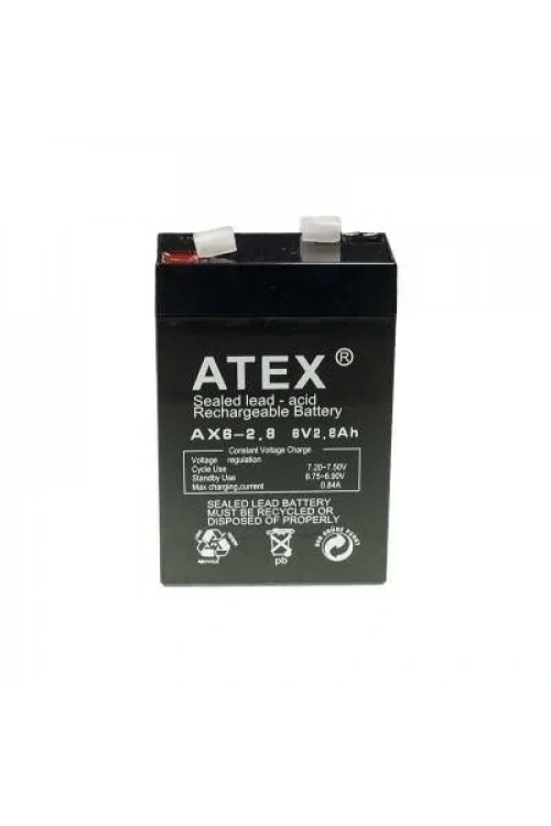 Atex 6V 2.8Ah Akü