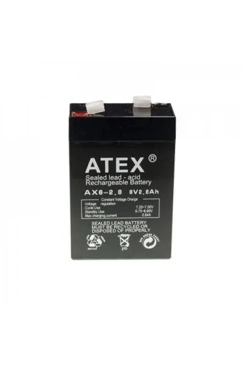 Atex 6V 4Ah Akü