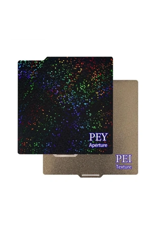 Bambu Lab X1-P1P-P1S PEI+PEY Kaplı Yay Çeliği Manyetik Tabla - 257x257mm