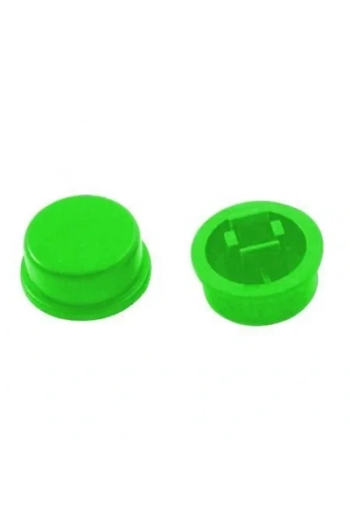 Buton 12x12 Yuvarlak Yeşil Kapak