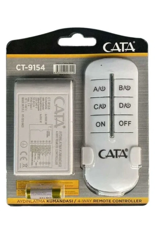 CATA 4 x 1000W 4lü Aydınlatma Kumandası CT-9154