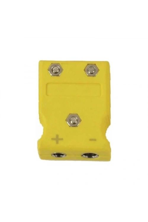 CK-45SR-Dişi - NiCr-Ni Termokupl Priz Sarı