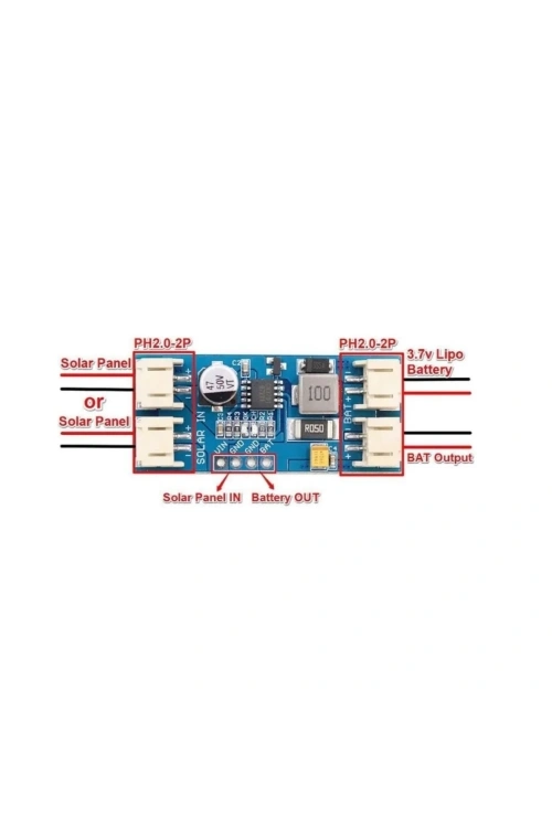 CN3065 Mini Solar Li-Po Pil Şarj Modülü