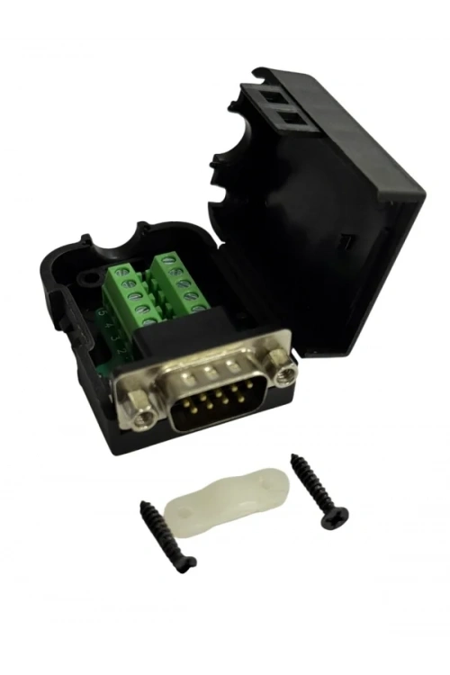 D-Sub DB9 9 Pin Erkek Terminal Block Adaptörü