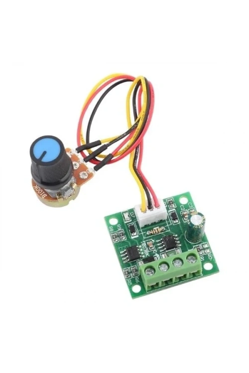 DC 1.8-15V 2A PWM DC Motor Hız Kontrol Modülü - 1803BW
