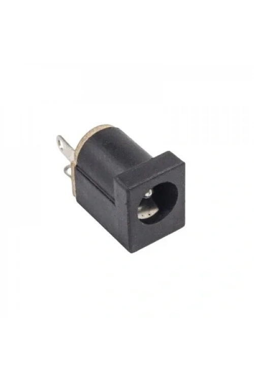DC 2.1mm Jack Şase Pcb Tipi (Pinleri Arkada)