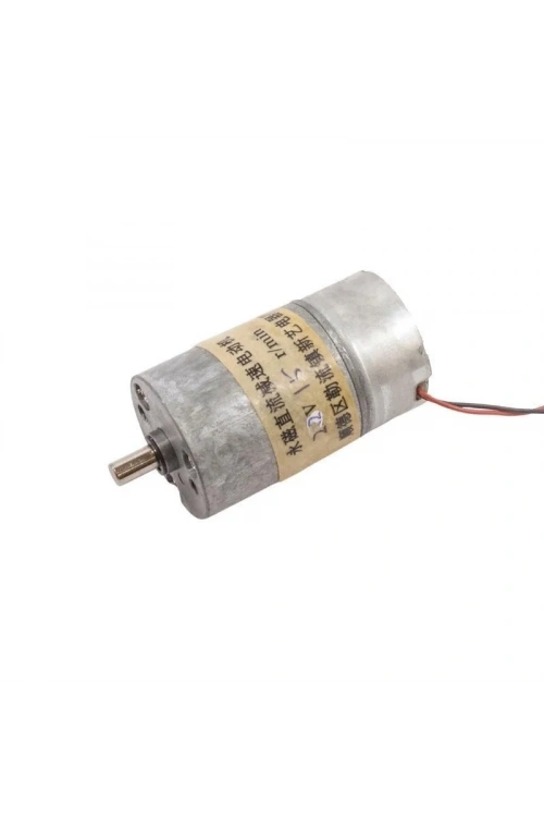 DC 2.2V 15Rpm 25mm Redüktörlü Dc Motor