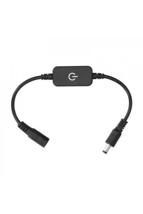 DC 5-24V 8A Dokunmatik On-Off 30cm Anahtarlı Kablo 5.5x2.5mm