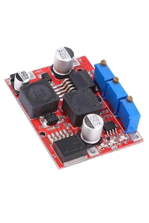 DC-DC Ayarlı Voltaj Yükseltici-Düşürücü Kartı (LM2577 + LM2596)