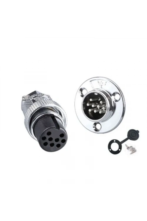 DF20 9 Pin 20mm Su Geçirmez Konnektör Takımı