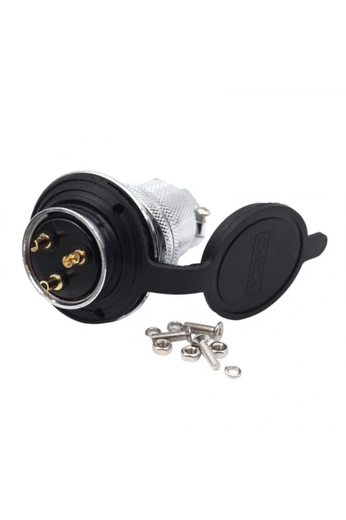 DF30 3 Pin 30mm Su Geçirmez Konnektör Takımı