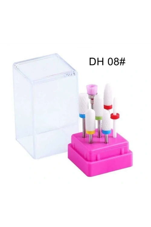 DH-08 7li Elektrikli Törpü Seti Freze Uçları