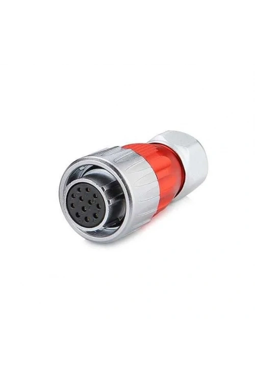 DH-20-J12PE-03-001 12-Pin Su Geçirmez Konnektör - Dişi
