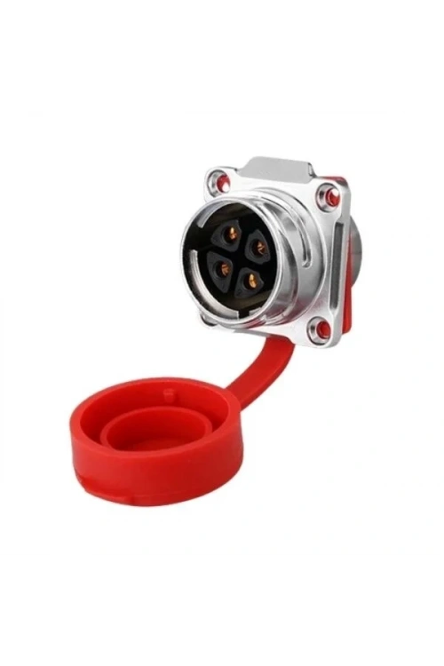 DH-24-J04SX-03-401 4-Pin Su Geçirmez Konnektör - Dişi