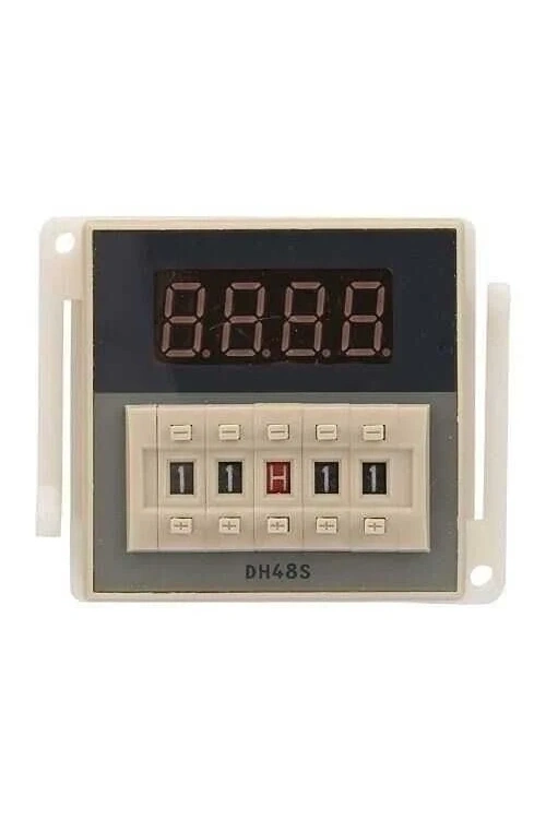DH48S-1Z 12V Zaman Ayarlı Röle Modülü - Reset ve Durdurma Özellikli