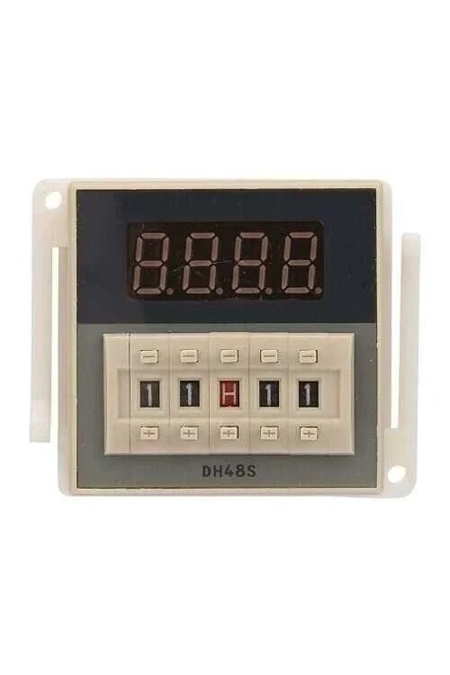 DH48S-2Z 110V Zaman Ayarlı Röle Modülü - Çift Çıkışlı