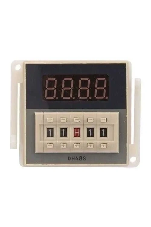 DH48S-2Z 24V Zaman Ayarlı Röle Modülü - Çift Çıkışlı