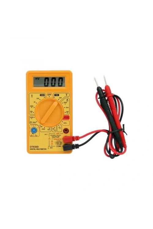 Dijital Avometre Multimetre Ölçü Aleti DT-830D
