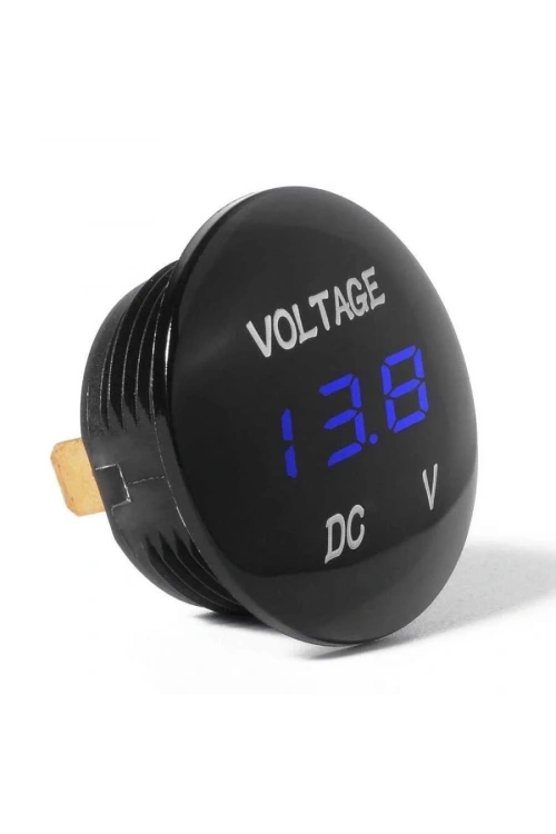 Dijital Voltaj Göstergesi 6-30V Mavi / A06
