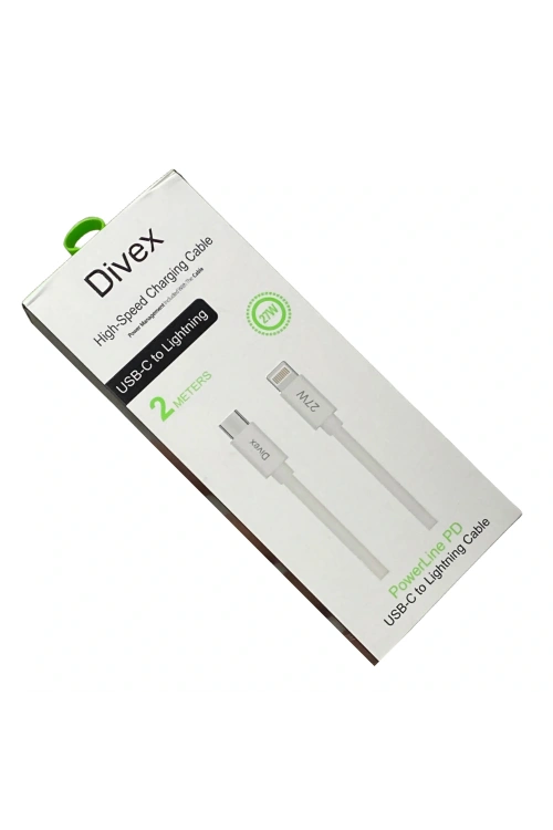 Divex 27W Type-C to Lightning Yüksek Hızlı Şarj Kablosu 2m DC-218